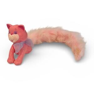 Kenner Furrever Friends Clip 'n Tails Kitty Cat Pink Long Tail